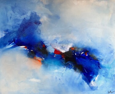 Peinture intitulée "J’ t’emmène au vent" par Alain Uro, Œuvre d'art originale, Acrylique