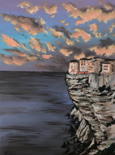 Bonifacio Peinture intitulée "Bonifacio" par Avellutini, Œuvre d'art originale, Acrylique