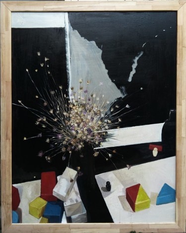 Картина под названием "Immortals" - Анна Завиленская, Подлинное произведение искусства, Масло