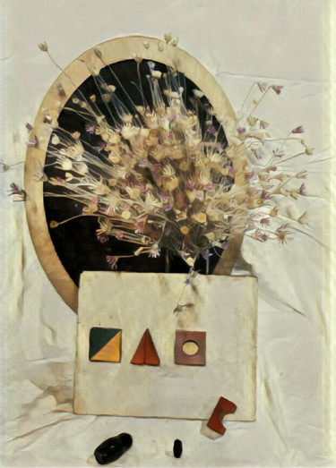 Malerei mit dem Titel "CHAOS IMMORTALS" von Anna Zavilenskaia, Original-Kunstwerk, Öl Auf Keilrahmen aus Holz montiert