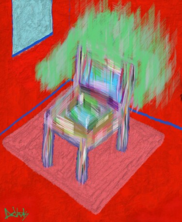 Arts numériques intitulée "'Liquid Spirit'" par A'Zo Hazo, Œuvre d'art originale, Travail numérique 2D