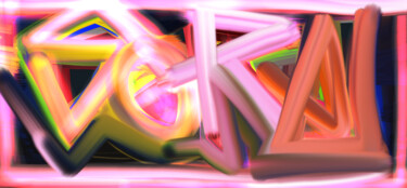 Grafika cyfrowa / sztuka generowana cyfrowo zatytułowany „'Brighter SORE'” autorstwa A'Zo Hazo, Oryginalna praca, 2D praca c…