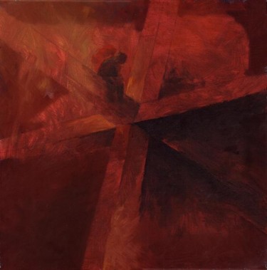 Картина под названием "Перекресток / the С…" - А. Домбровский, Подлинное произведение искусства