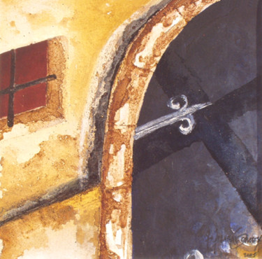 Pintura intitulada "Expressão 1     (Su…" por António Amaralgomes, Obras de arte originais, Pigmentos Montado em Cartão