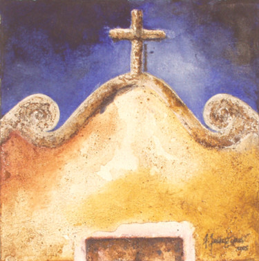 Painting titled "Expressão 2     (Su…" by António Amaralgomes, Original Artwork, Pigments Mounted on Cardboard