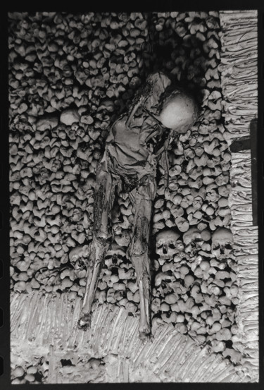 Photography titled ""Human bones"" by António Amaralgomes, Original Artwork, Analog photography