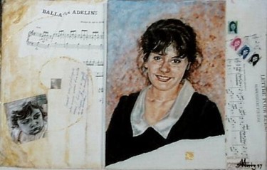 Collages titled "Ophélie" by Aantz, Original Artwork