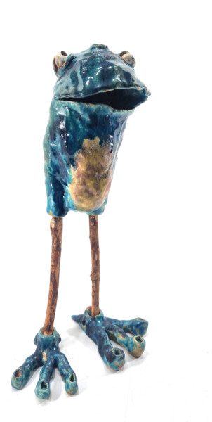 Sculpture titled "CORNELIUS XII" by Aare Freimann, Original Artwork, Ceramics