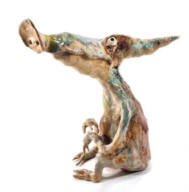 Sculpture intitulée "SEEBOLD XI" par Aare Freimann, Œuvre d'art originale, Céramique