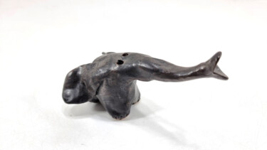 Скульптура под названием "ELEPHANT XXXIV" - Aare Freimann, Подлинное произведение искусства, Керамика