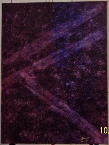 Painting titled "Purple Haze" by Paganson, Original Artwork