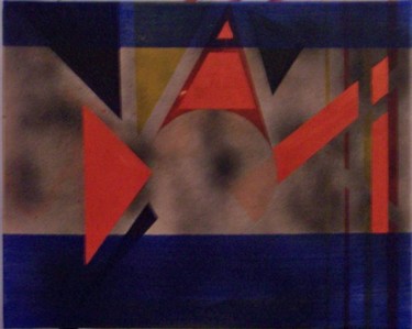 Painting titled "Geometric Shapes An…" by Paganson, Original Artwork