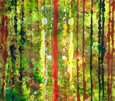 "Amazon Rainforest" başlıklı Tablo Aatmica Ojha tarafından, Orijinal sanat, Akrilik