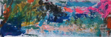 Pittura intitolato "Cloud Nine (II)" da Aatmica Ojha, Opera d'arte originale, Acrilico
