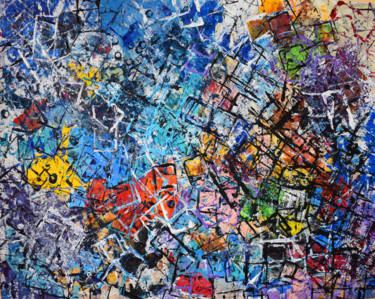 Save Our Seas Peinture intitulée "Save Our Seas" par Aatmica Ojha, Œuvre d'art originale, Acrylique