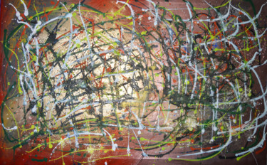Improvisation No.142 Painting titled "Improvisation No.142" by Andrei Autumn, Original Art, Acrylic