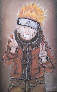 Pintura intitulada "Naruto e Afins" por De Mello Souza, Obras de arte originais