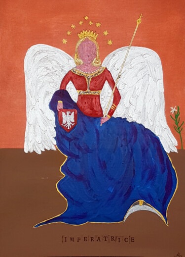 Картина под названием "imperatrice" - Abba, Подлинное произведение искусства