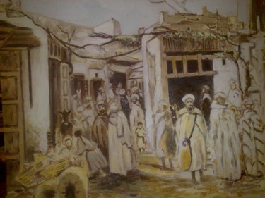Peinture intitulée "1379243-73155053352…" par El Abbas El Abed, Œuvre d'art originale