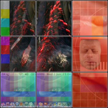 ANDREW CAMPBELL: NETSCAPES.01: No.11 200x200 cm ©2007 by Andrew Campbell