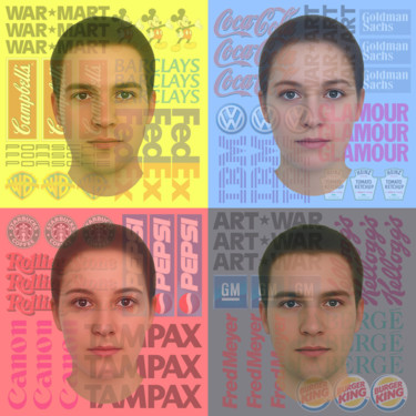 ANDREW CAMPBELL: ICONS: No.01 200x200 cm ©2009 by Andrew Campbell