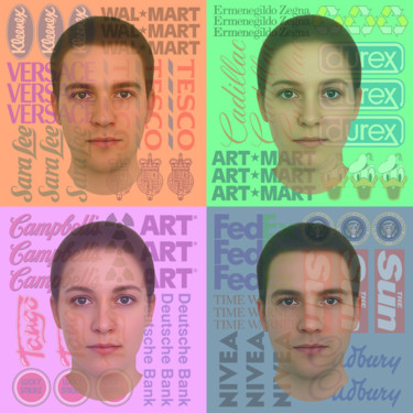 ANDREW CAMPBELL: ICONS: No.02 200x200 cm ©2009 by Andrew Campbell