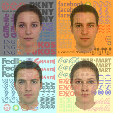 ANDREW CAMPBELL: ICONS: No.05 200x200 cm ©2009 by Andrew Campbell