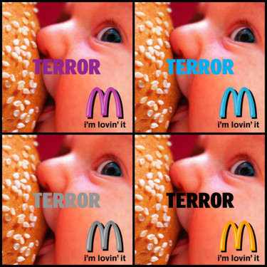 ANDREW CAMPBELL: TERRORISTS: No.08 200x200 cm ©2006 by Andrew Campbell