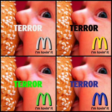 ANDREW CAMPBELL: TERRORISTS: No.09 200x200 cm ©2006 by Andrew Campbell