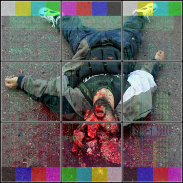 ANDREW CAMPBELL: NETSCAPES.02: No.09 200x200 cm ©2006 by Andrew Campbell