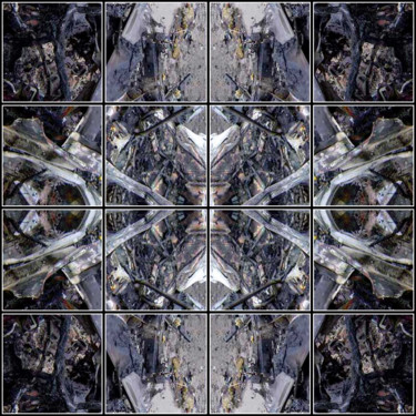 ANDREW CAMPBELL: ALTARPIECES: No.07 200x200 cm ©2006 by Andrew Campbell