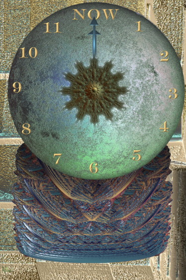 Цифровое искусство под названием "The Time Is Now" - Abdel Engleze, Подлинное произведение искусства