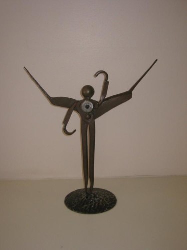 Sculpture intitulée "thore" par Pi Casso, Œuvre d'art originale, Coulage