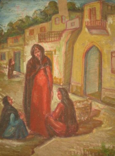 Painting titled "Untitled3" by Maged Abdel Fattah, Original Artwork