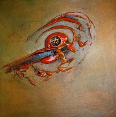 Peinture intitulée "L'Orgueil" par Abdellouahab Selka, Œuvre d'art originale, Huile