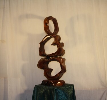 Sculpture titled "Coup de coeur" by Abdellouahab Selka, Original Artwork