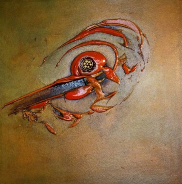 Peinture intitulée "l-orgueil-1979.jpg" par Abdellouahab Selka, Œuvre d'art originale, Huile