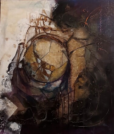 Malarstwo zatytułowany „Fragility” autorstwa Abdelouahed Ghanemi, Oryginalna praca, Akryl