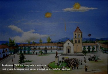 Painting titled "RAMIRIQUI EN 1919" by Abdenago, Original Artwork