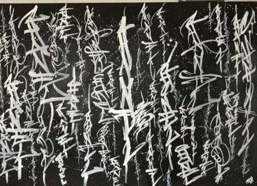 Painting titled "Chan..." by A B, Original Artwork, Ink