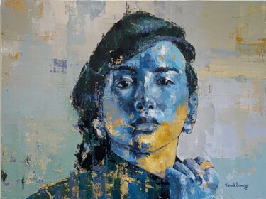 Malarstwo zatytułowany „Under the Surface” autorstwa Abhishek Deheriya, Oryginalna praca, Akryl