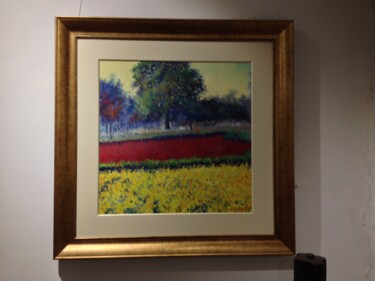 Painting titled "Spring series" by Abid Khan, Original Artwork, Oil