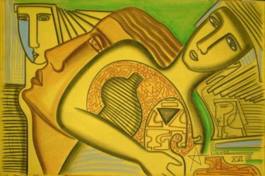 Painting titled "SELECCION ESPECIAL…" by Abiezer Agudelo Ballesteros Artista Colombiano, Original Artwork