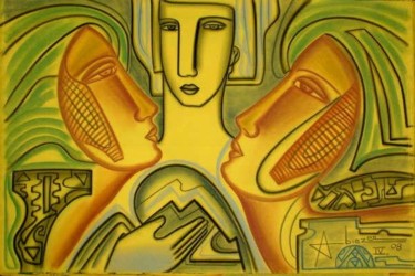 Pittura intitolato "SELECCION ESPECIAL…" da Abiezer Agudelo Ballesteros Artista Colombiano, Opera d'arte originale