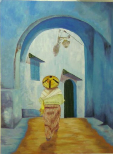 Peinture intitulée "femme4.JPG" par Abouryad, Œuvre d'art originale