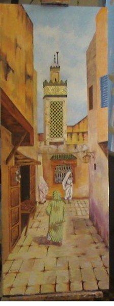 Peinture intitulée "SOOK.JPG" par Abouryad, Œuvre d'art originale