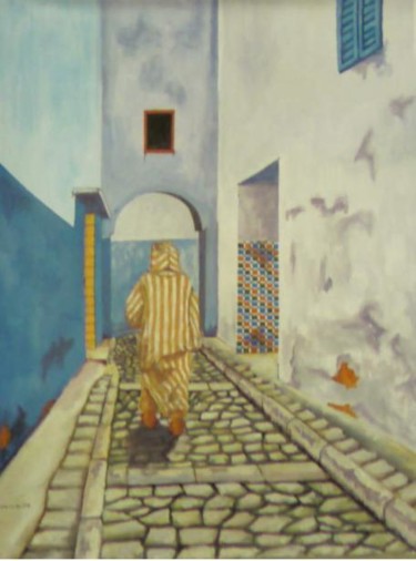 Peinture intitulée "rabat.JPG" par Abouryad, Œuvre d'art originale