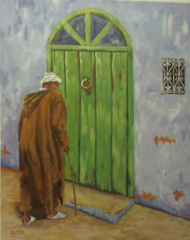 Peinture intitulée "homme.JPG" par Abouryad, Œuvre d'art originale