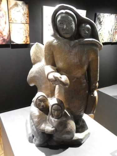 Sculpture intitulée "The beginning" par Abraham Anghik Ruben, Œuvre d'art originale, Bronze