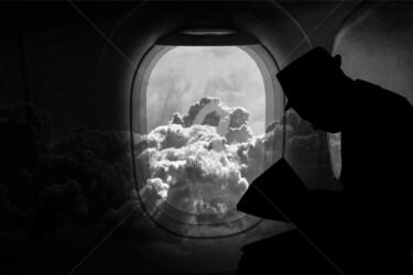 摄影 标题为“Le Ciel de Ma Mémoi…” 由Abraham Kravitz, 原创艺术品, 数码摄影